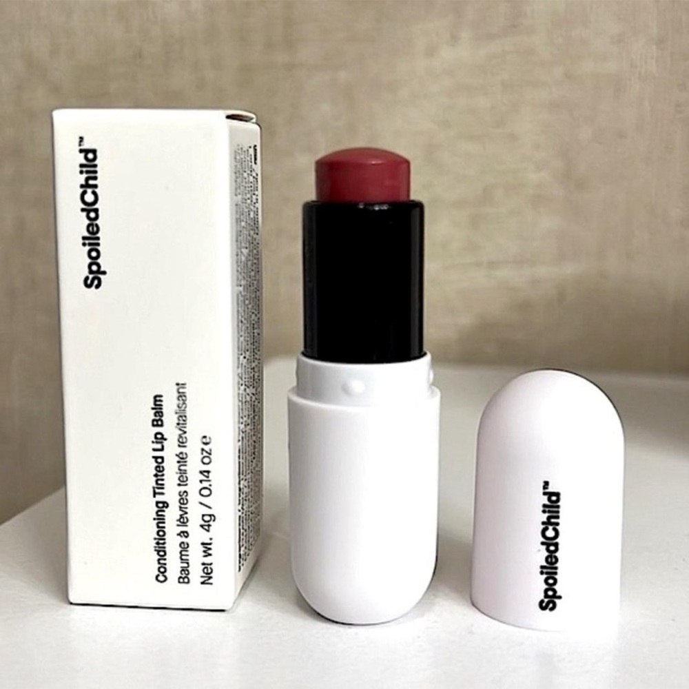 NWT SpoiledChild Conditioning Isla Plum Lip Balm